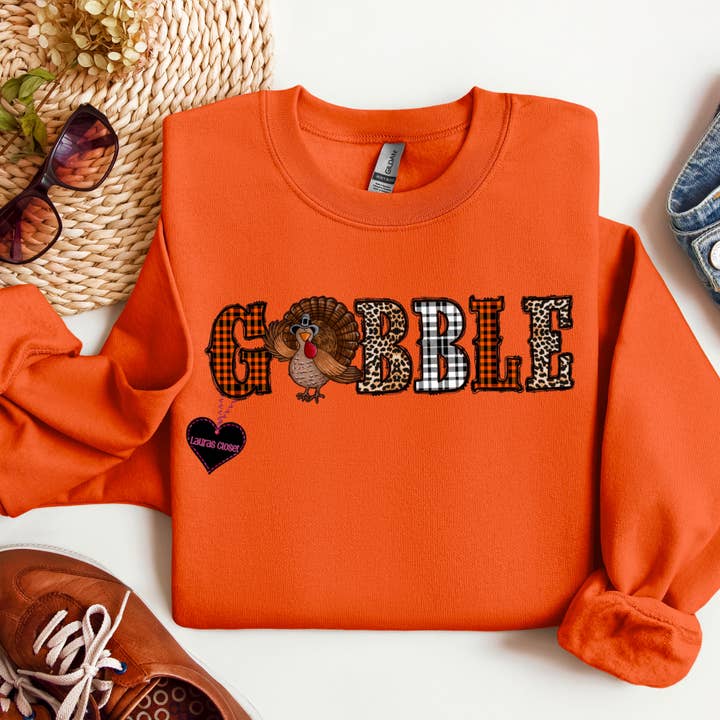 GOBBLE- Graphic Tee for wholesale by Lauras Closet