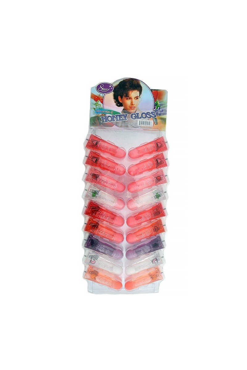 PINEAPPLE Beauty - Wholesale Lip Gloss - Starry 2-HONEY GLO Honey Gloss - 36 pcs