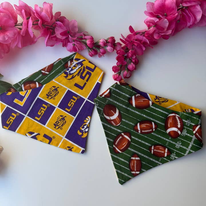 The Pet Scout Shop - Wholesale Pet Bandana - Dog - Baton Rouge Team Bandana