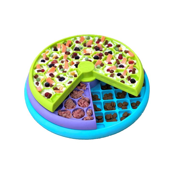 Pet Palette Distribution - Wholesale Pet Toy - Dog - Nina Ottosson Lickin' Layers Interactive Dog Puzzle Level 26