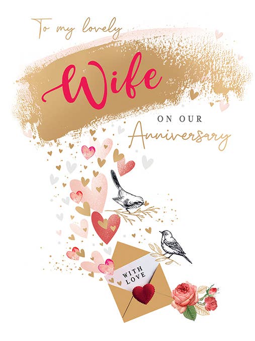 Carte d'anniversaire, Anniv Femme, Enveloppe pour la vente par Piccadilly Greetings