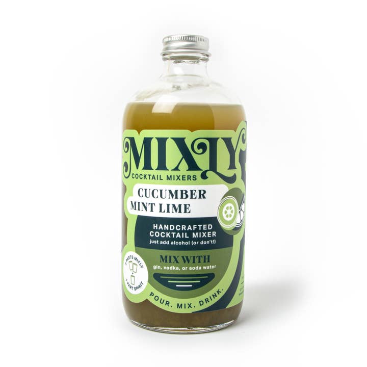 Mixly - Wholesale Cocktail Mix/Syrup - Cucumber Mint Lime Mixer