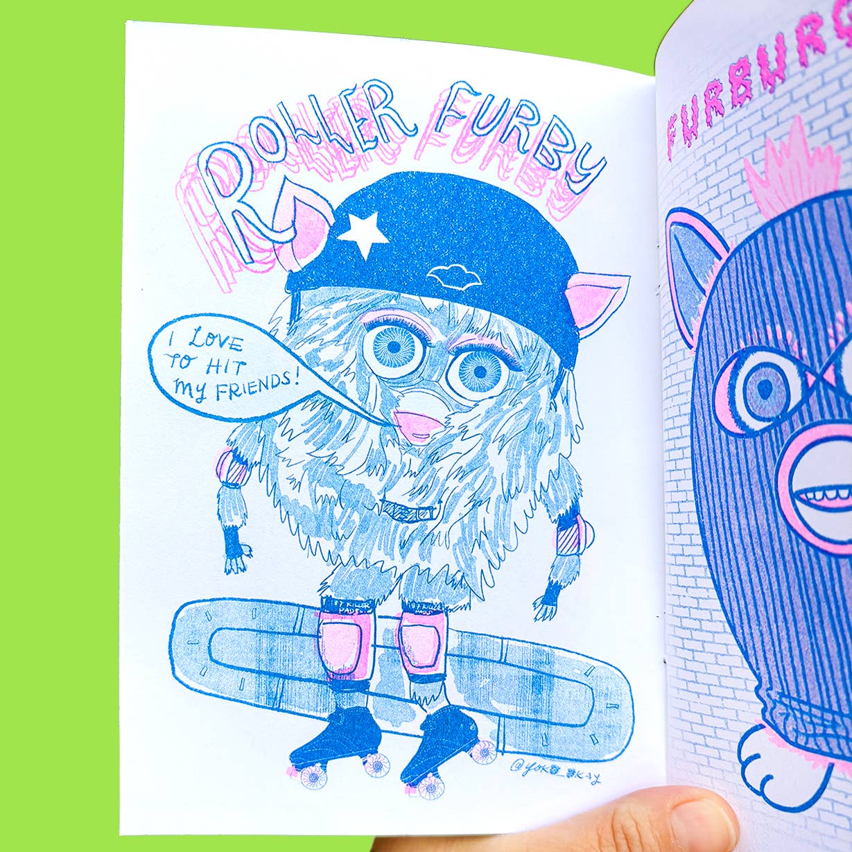 Tamiko Sidore Studio - Wholesale Magazine - FURBYPHILIA Zine2