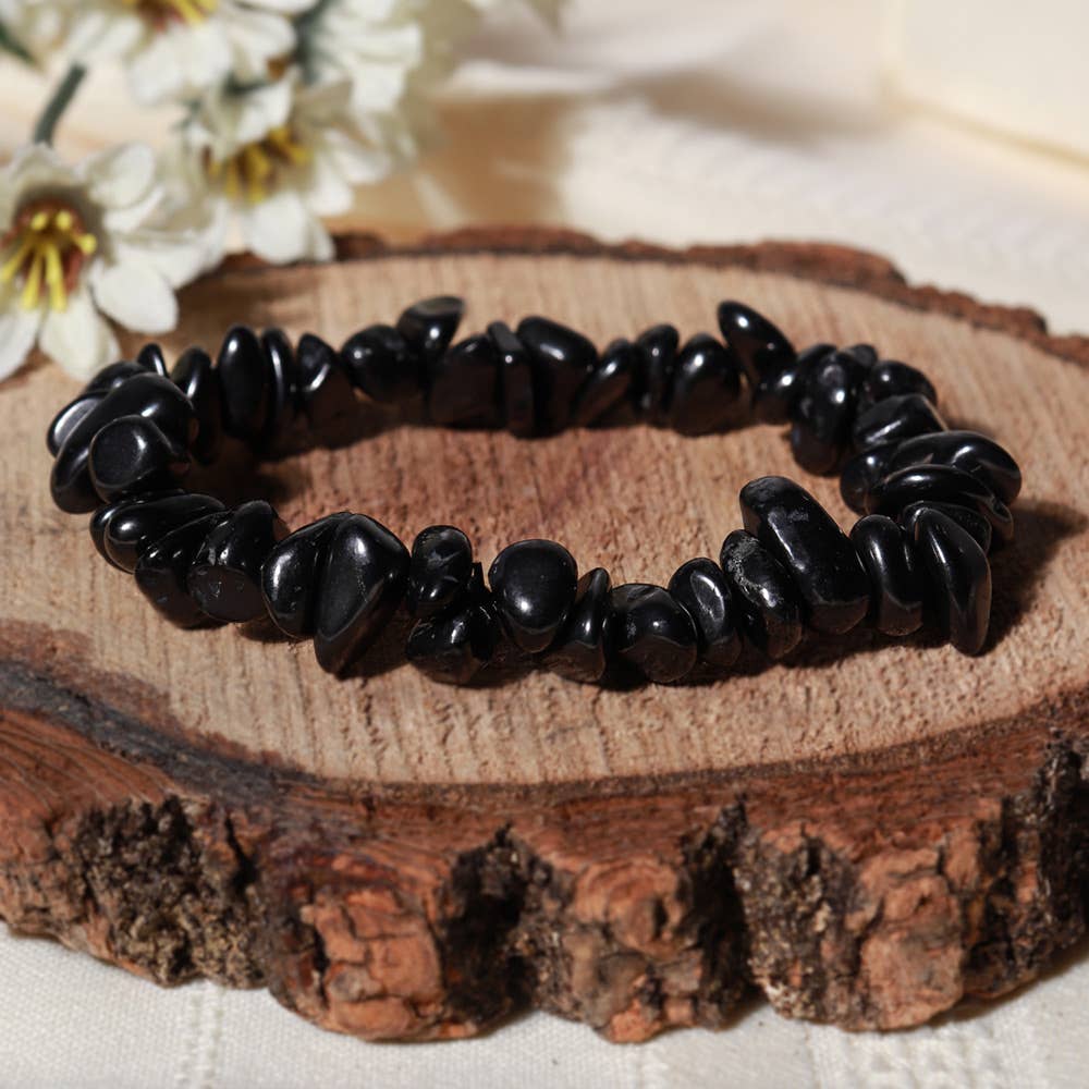 Natures Artifacts Inc - Wholesale Beaded Bracelet - Shungite Stone Bracelet for Protection1