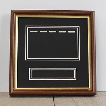 Medal Frame for 5 Miniature Medals for wholesale by Madry