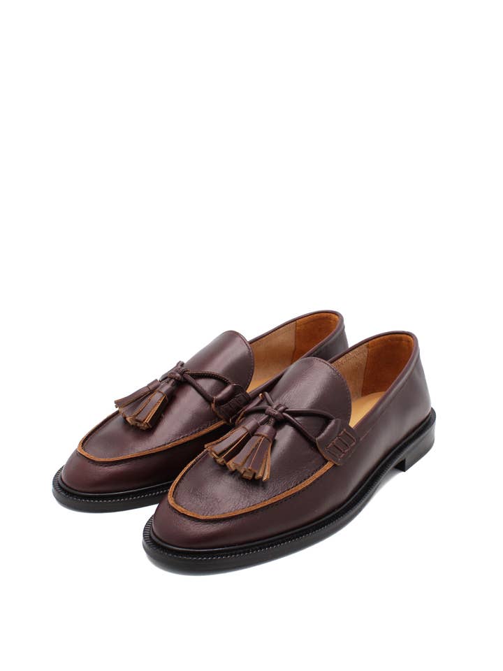 JJ HEITOR SHOES - Wholesale Loafers - Women's - SAN DIEGO DK BROWN LOAFERS1