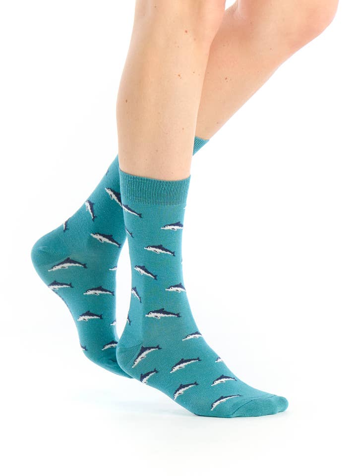 Pom de pin - Wholesale Socks - Unisex - Adult dolphin sock