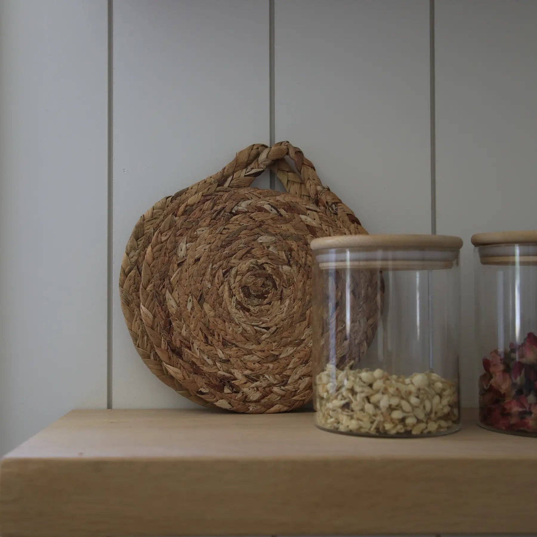 Fodory - Wholesale Trivet - Round Woven Natural Trivets with Handle4