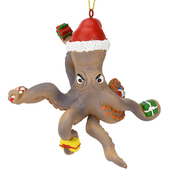 Tree Buddees - Wholesale Ornament - Christmas Kraken Sea Creature Ornament Octopus / Giant Squid1