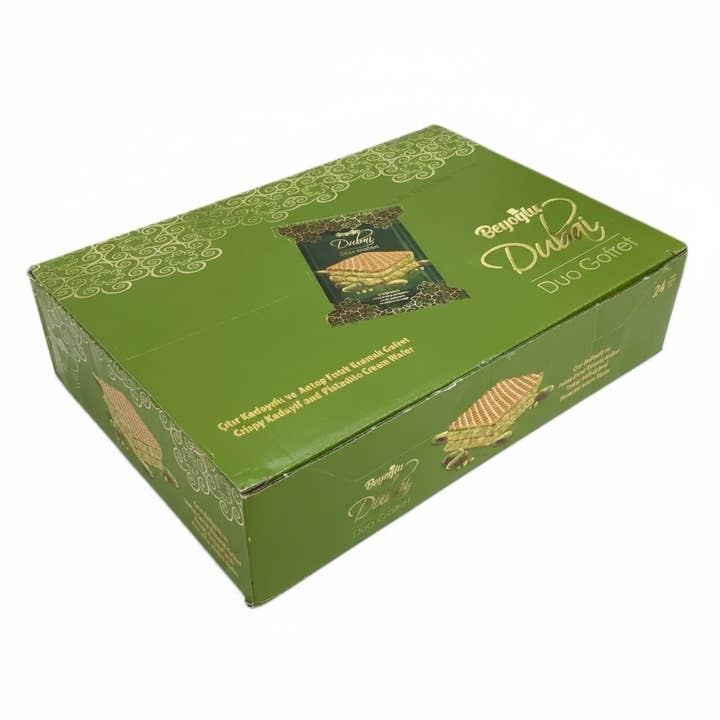 Aladdin - Wholesale Cookie - Beyoglu Dubai Duo Wafer Pistachio Kadayif Authentic Turkish 6