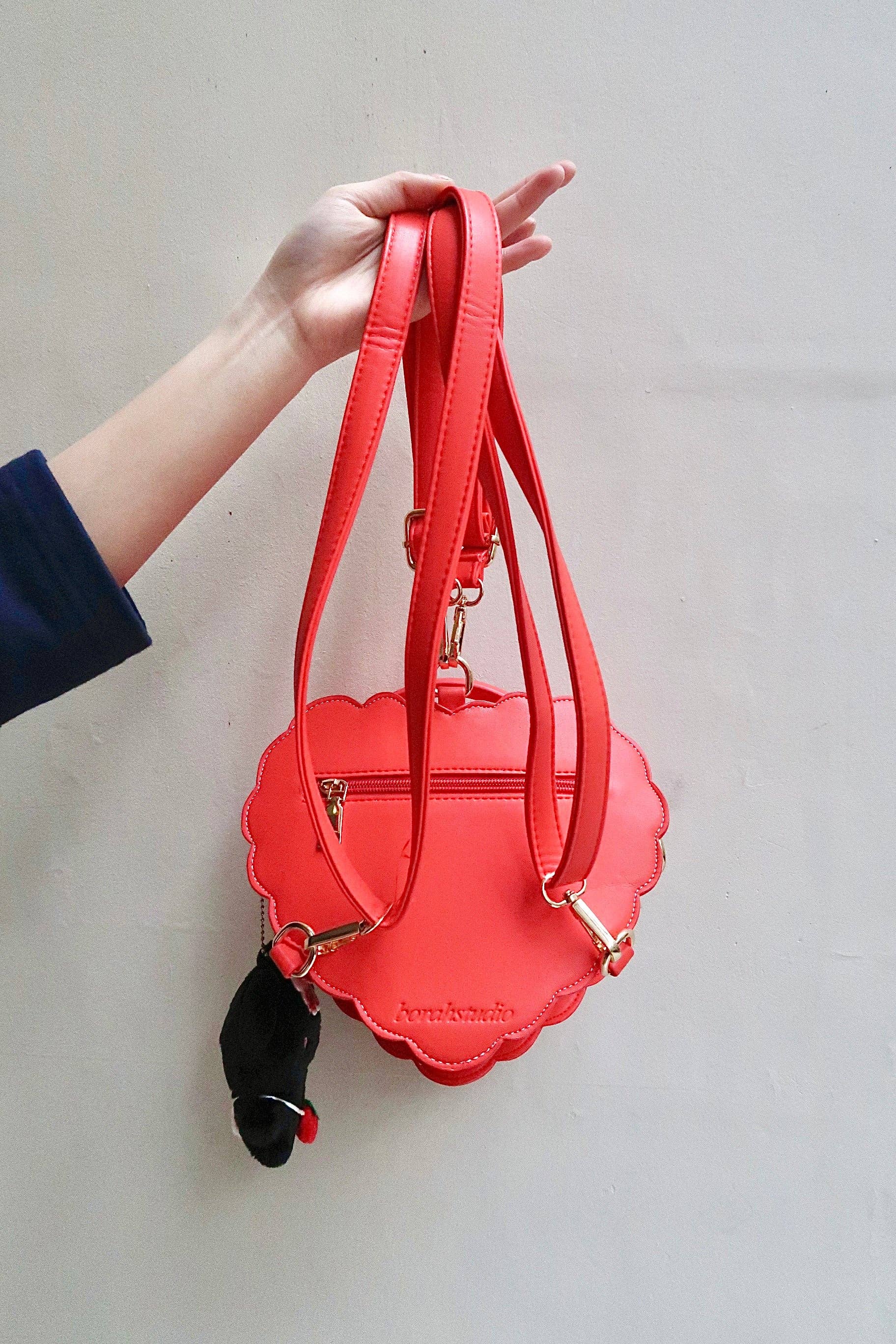 Borah Studio - Wholesale Crossbody Bag - Women's - Mini Strawberry Heart Ita Bag8