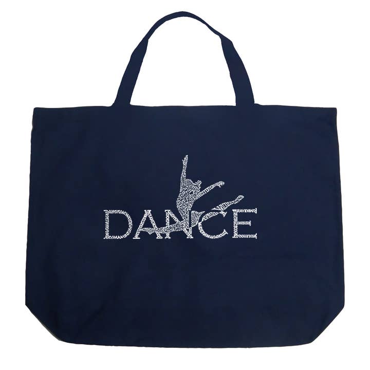LA Pop Art - Vendita all'ingrosso Borsa tote - Donna - Borsa a tracolla LA Pop Art Word Art - Dancer5