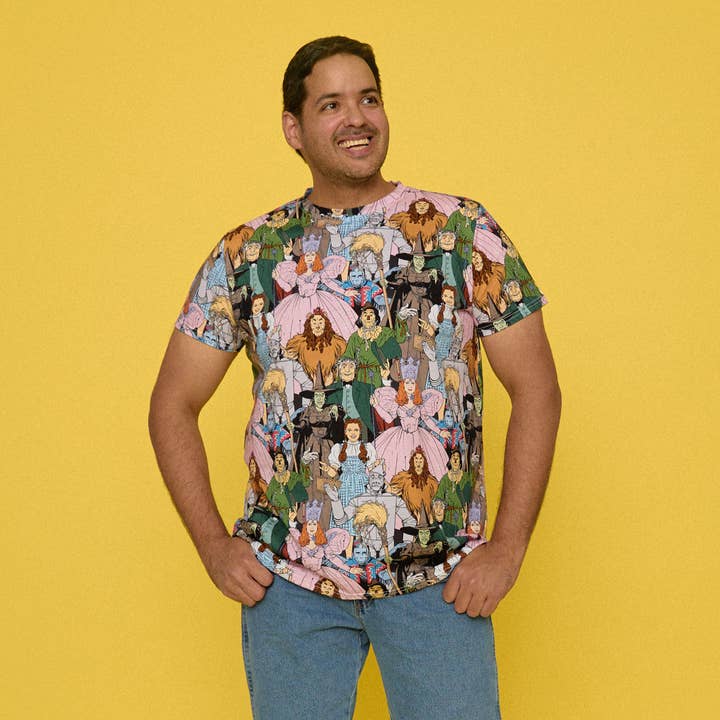 Cakeworthy - Wholesale T-Shirt (Graphic) - Women's - The Wizard of Oz AOP T-Shirt II2