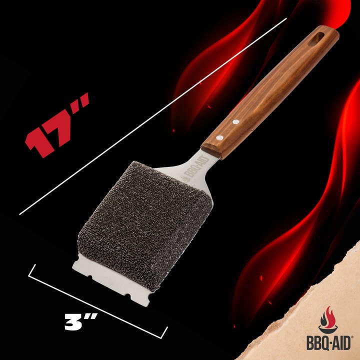 BBQ-AID - Wholesale Outdoor grill tools - Bristle Free Brush & Scraper7