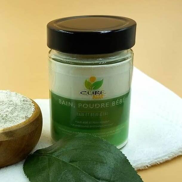 Poudre de bain pour bébés pour la vente par CureNat
