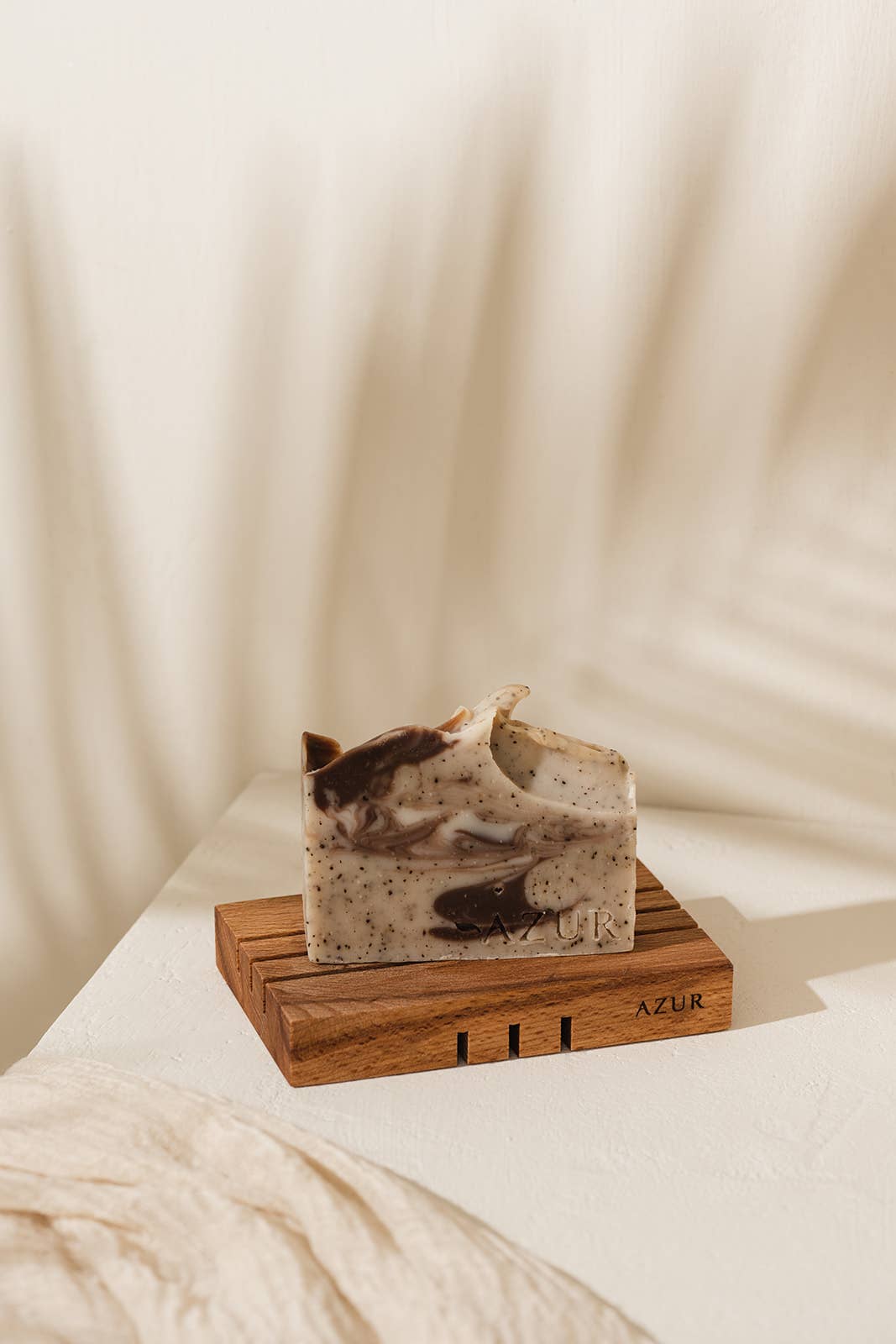 Azur Natural Bodycare BV - Wholesale Bar Soap - COFFEE COMFORT | body scrub bar | natural soap6