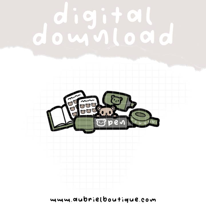 CLUBE DE AUTOADESIVOS 12, DOWNLOAD DIGITAL por atacado de AubrielBoutique