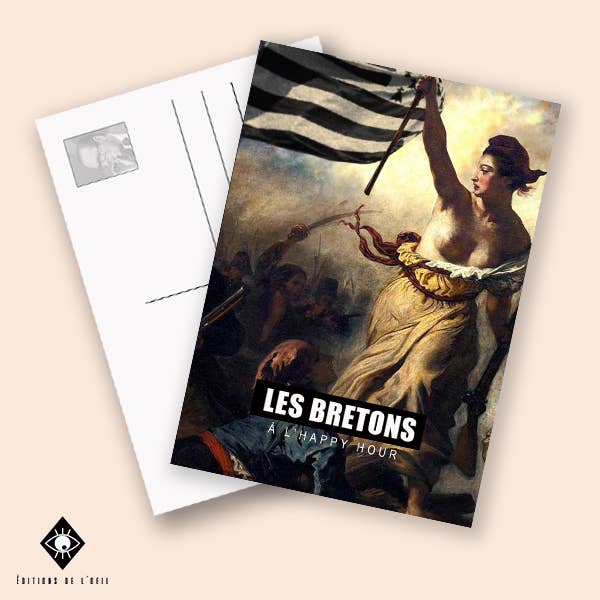 Postcard - Happy Hour for wholesale by Les Éditions de l'Oeil