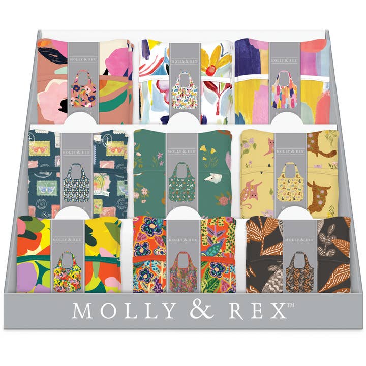 REUSABLE TOTES PREPACK for wholesale by Punch Studio