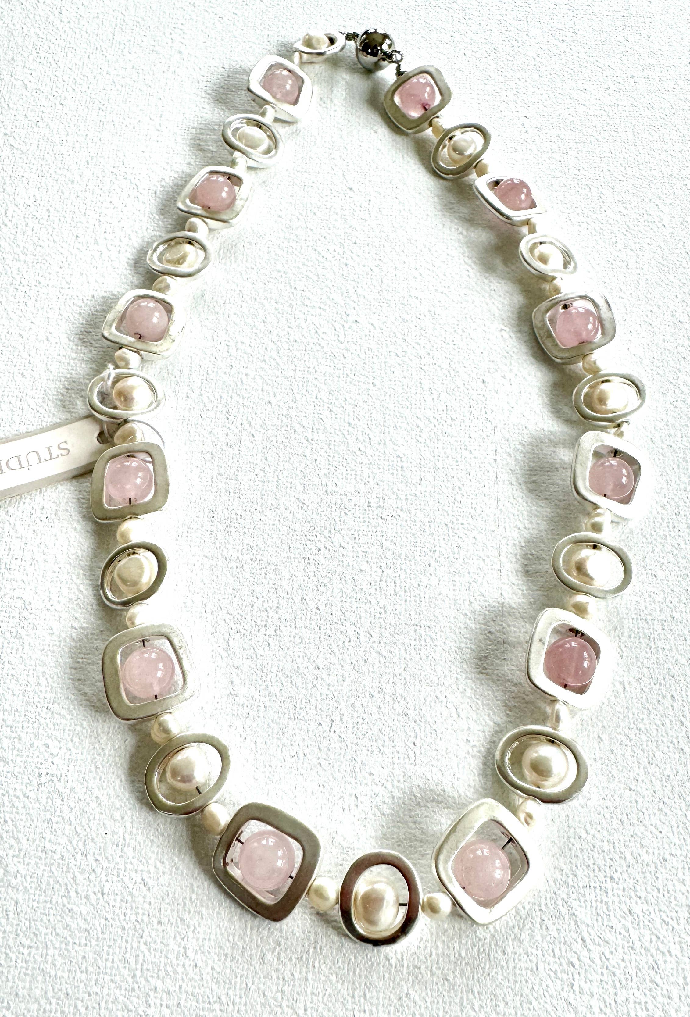 Studio G - Wholesale Beaded/Pearl Necklace - #57 Modern Necklace13