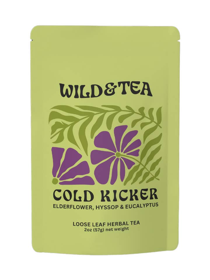 Cold Kicker Herbal Tea for wholesale by Wild & Tea