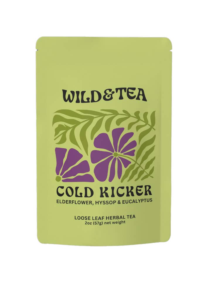 Cold Kicker Herbal Tea for wholesale by Wild & Tea