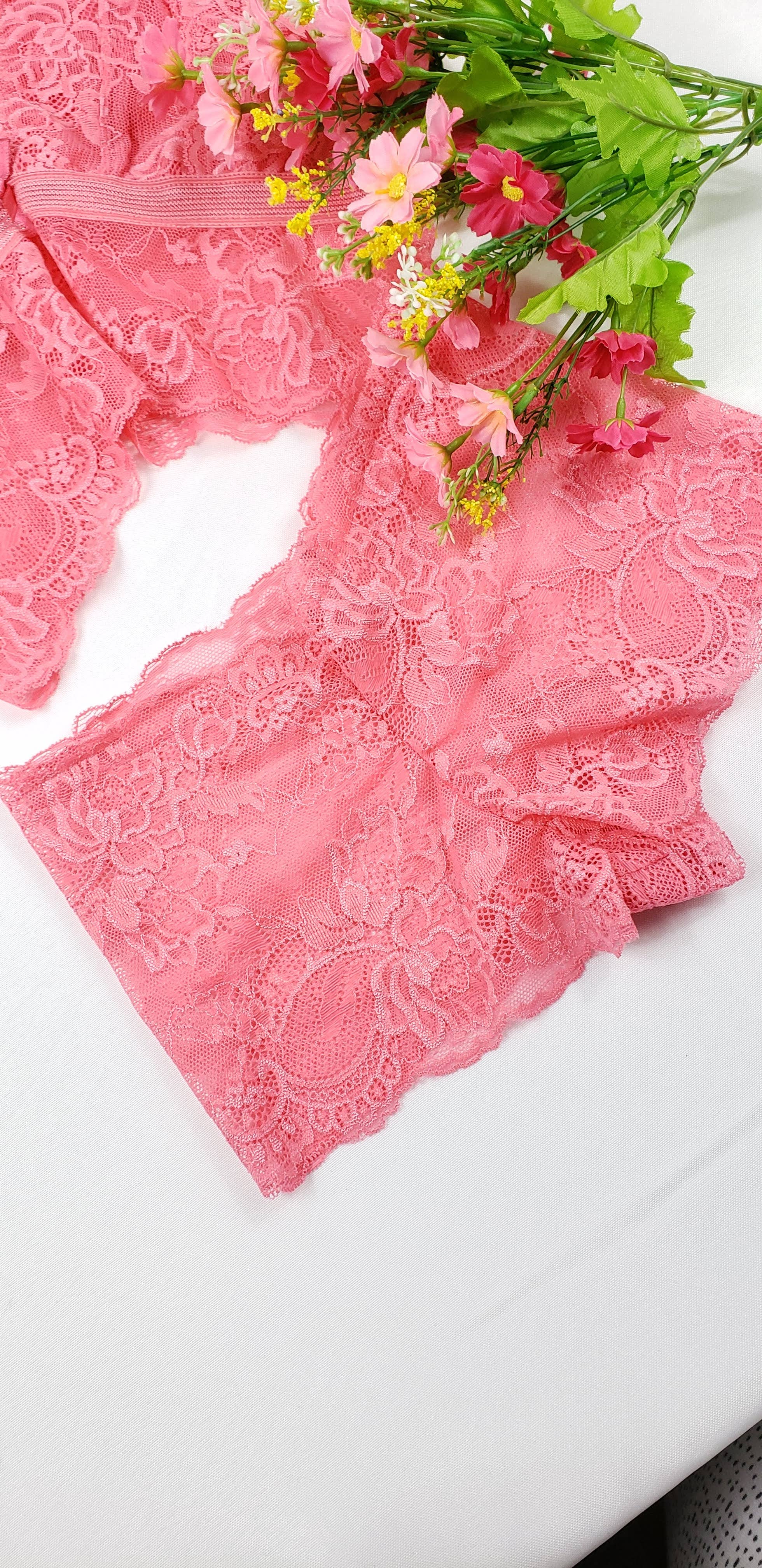 EBRU Home - Vendita all'ingrosso Completino intimo - Donna - La biancheria intima elastica comoda da donna Bralette + è un regalo1