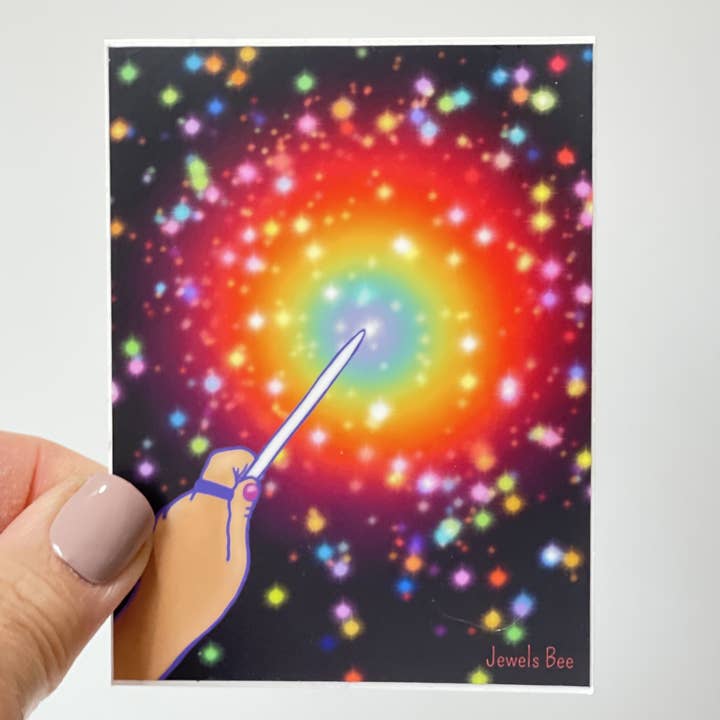 Adesivo magico orgoglio, adesivo da strega per la vendita all'ingrosso da parte di Art Magic by Jewels Bee