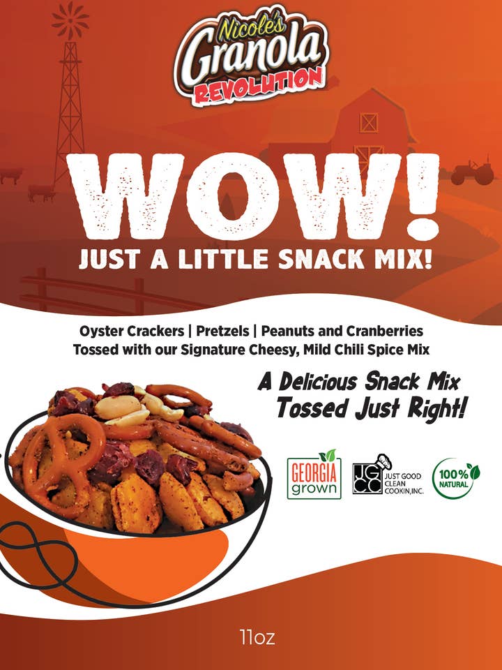Wow! Bare en lille snackmix! for engroshandel hos Nicole' s Granola Revolution