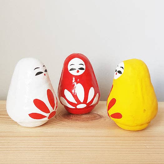 wagumi – wholesale Decorative figurine – Yellow Oh no Konbo by Sameshima Kōgei3