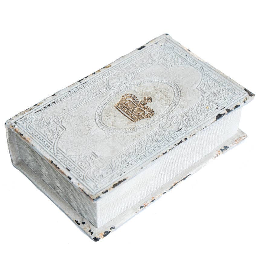 Bentley & Bo - Wholesale Decorative Box - Book Box with Crown0