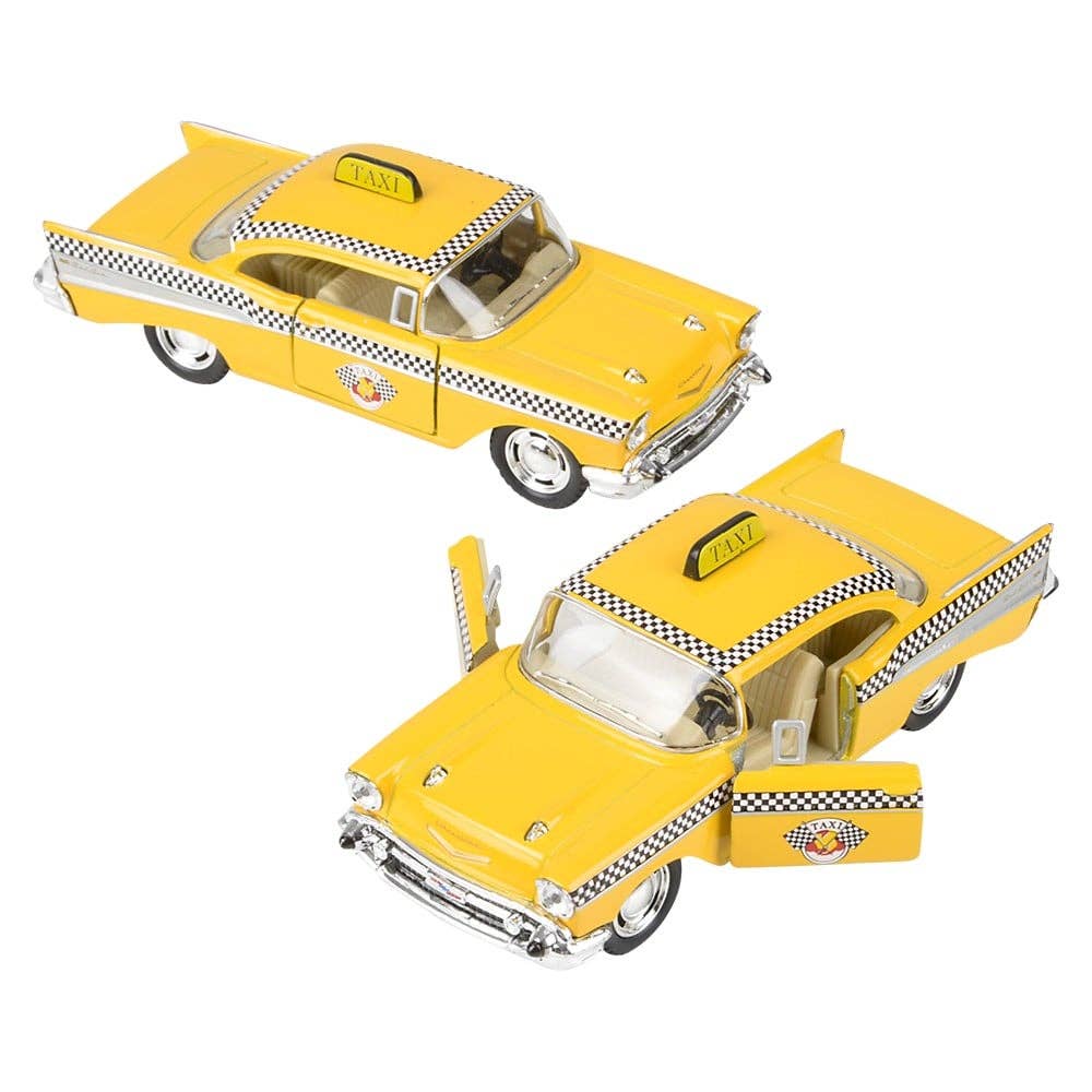 La Luna Bella - Toys - Vendita all'ingrosso Macchinetta/camioncino giocattolo - Bambini  - Giocattoli per auto CHEVROLET BEL AIR TAXI LLB, IN ALLUMINIO PRESSOFUSO, 5"6