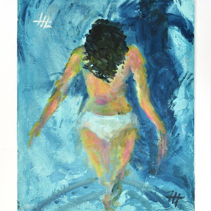 "Dream" Canvas Print for wholesale by Honey Hilliard Art