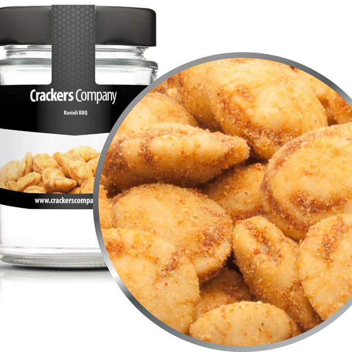 Ravioli BBQ PU con 45 piezas y 60 g de contenido por pieza. para venta al por mayor de CrackersCompany