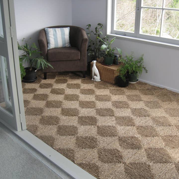 Tonkin Handicraft - Wholesale Area rug - Wicker Foldable Rug20