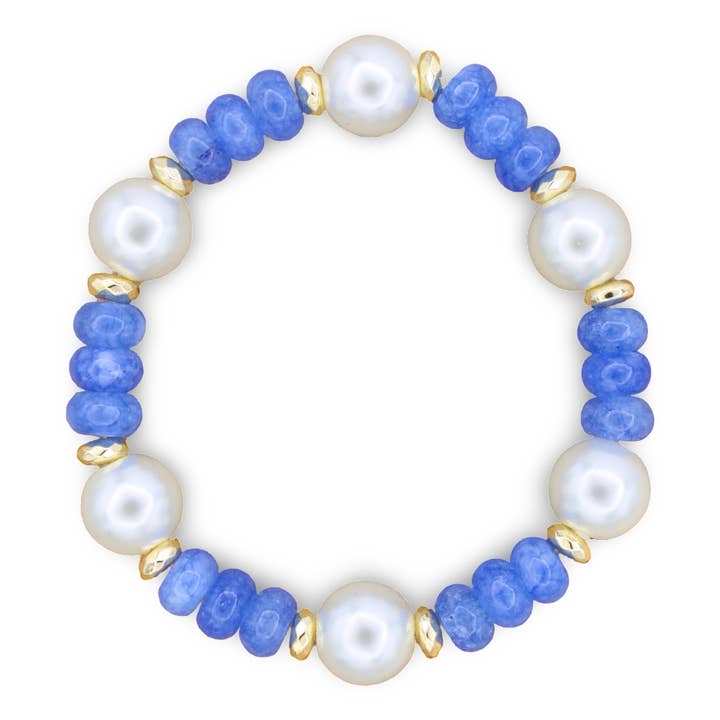 Traci's Beads - Wholesale Beaded Bracelet - Lowcountry Pearl Bracelets, 5 Colors3