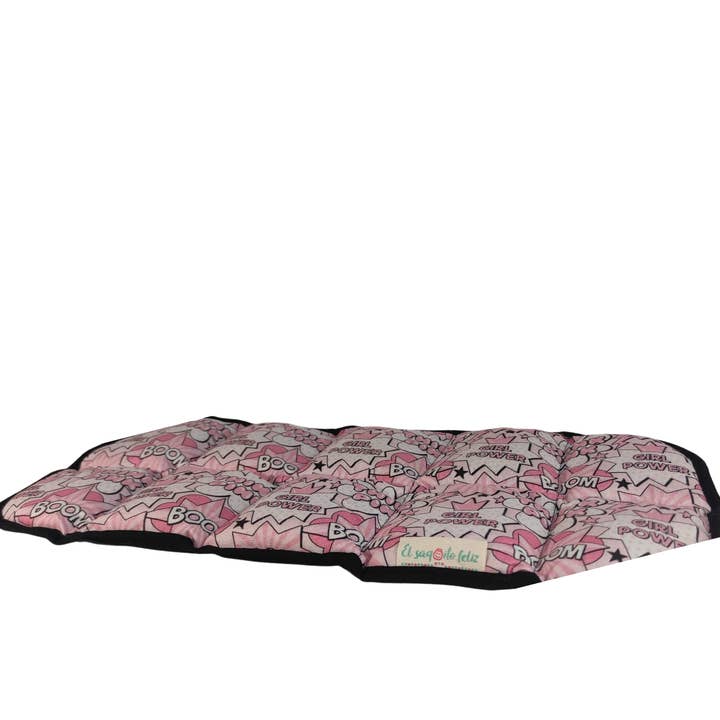 El Saquito Feliz - Wholesale Hot/Cold Compress - Thermal seed bag - “Pink comic” print