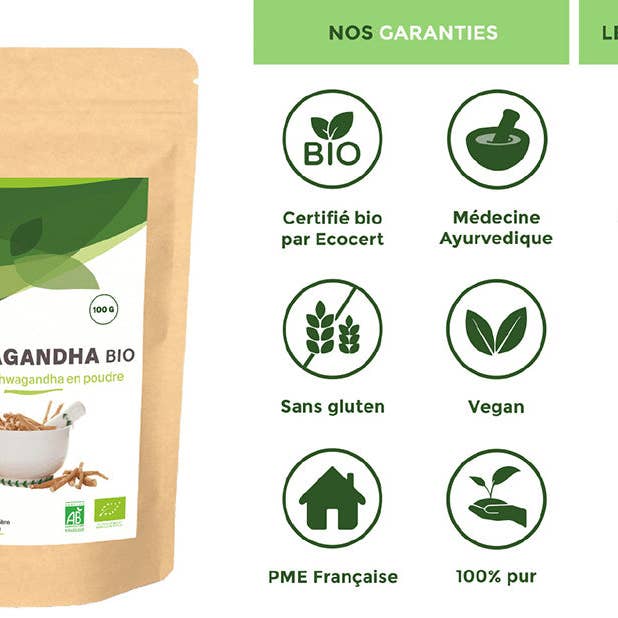 Bioptimal - Wholesale Protein/Superfood Powder - Organic Ashwagandha Powder - Bioptimal6