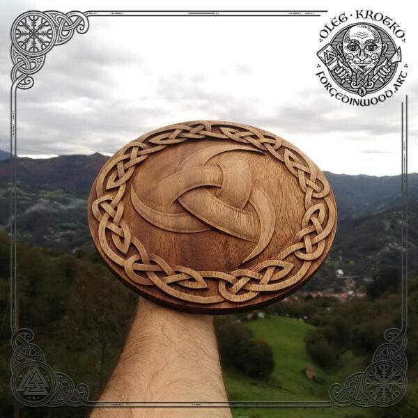 Forged In Wood – wholesale Wall Accent – ODIN'S HORNS. Gorgeous piece of Norse art.