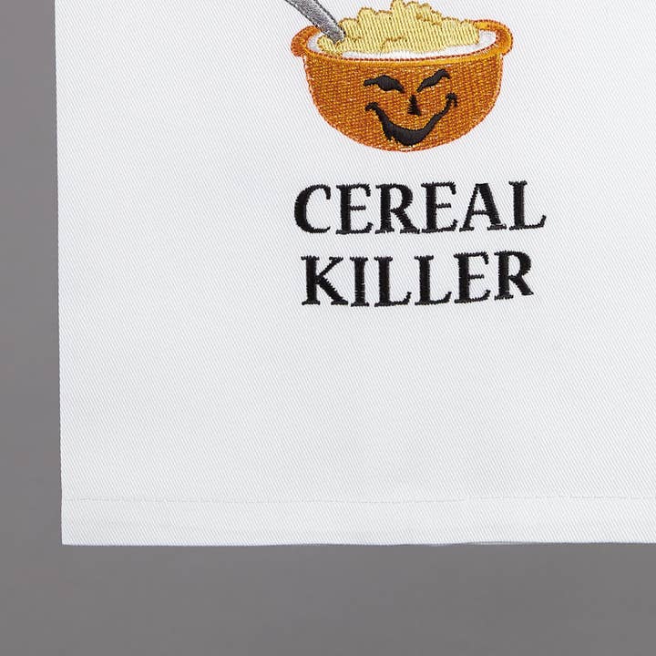 Peking Handicraft - Wholesale Tea Towel - Cereal Killer Kitchen Towel2
