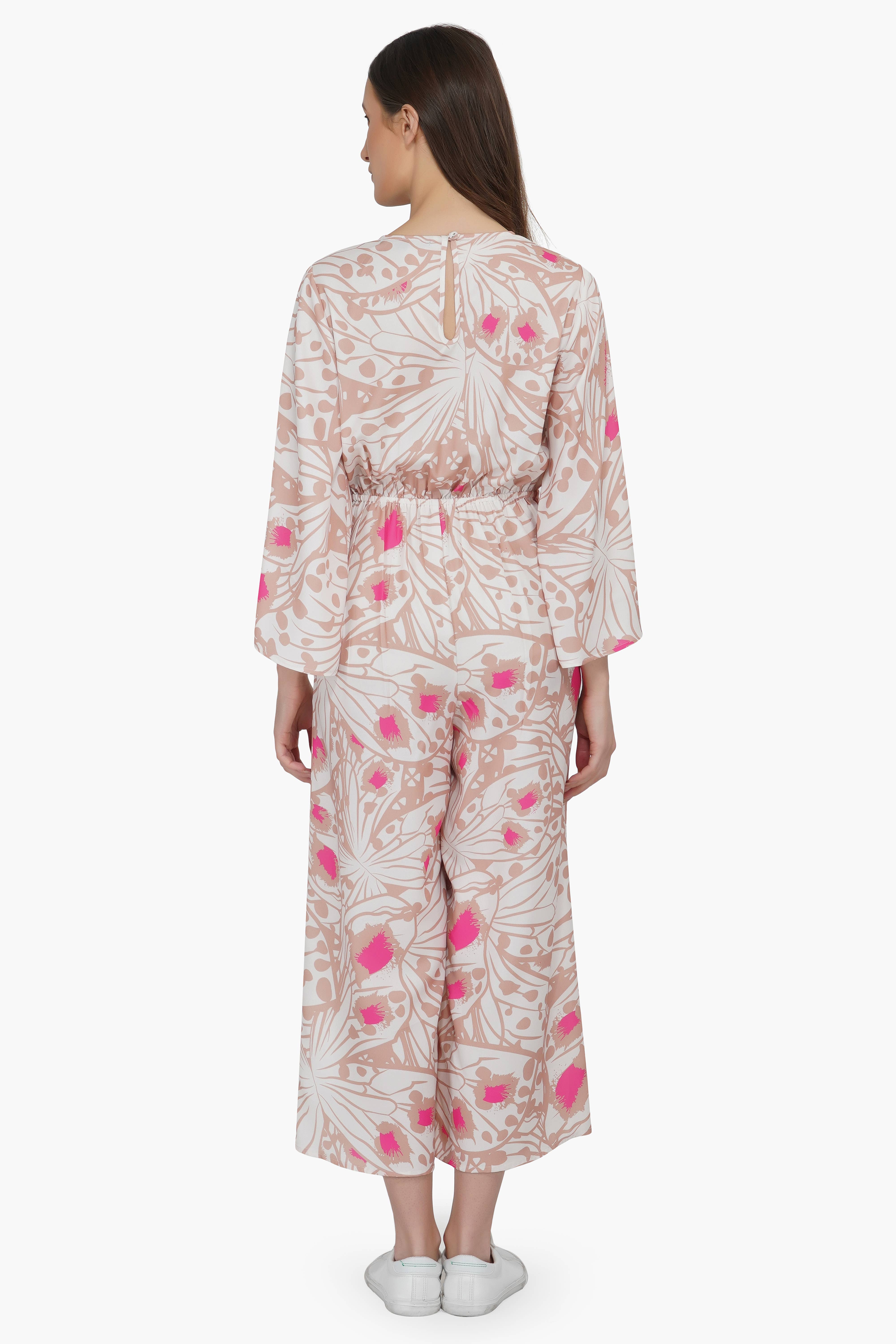 America & Beyond – Macacão - Mulher por atacado – Macacão Misty Rose Butterfly3