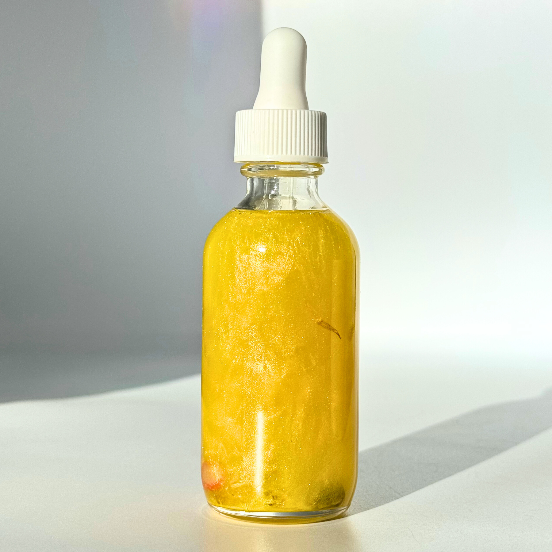 Arabella Crystals - Vente Huile pour le bain/corps - Huile Scintillante Éclat Doré2