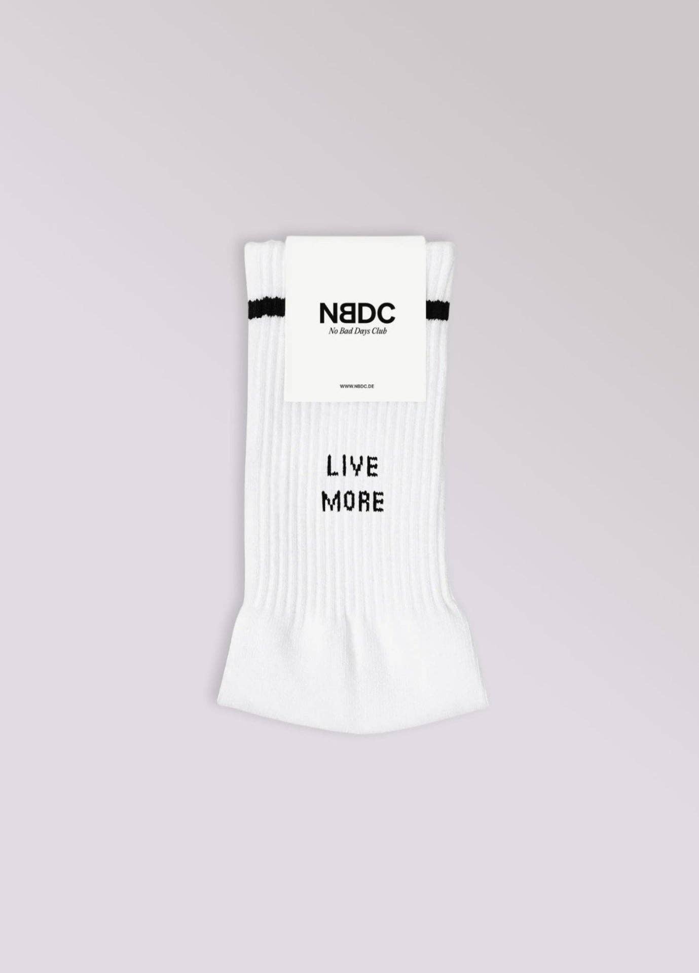 No Bad Days Club - Wholesale Socks - Unisex - LIVE MORE, WORRY LESS SOCKS2