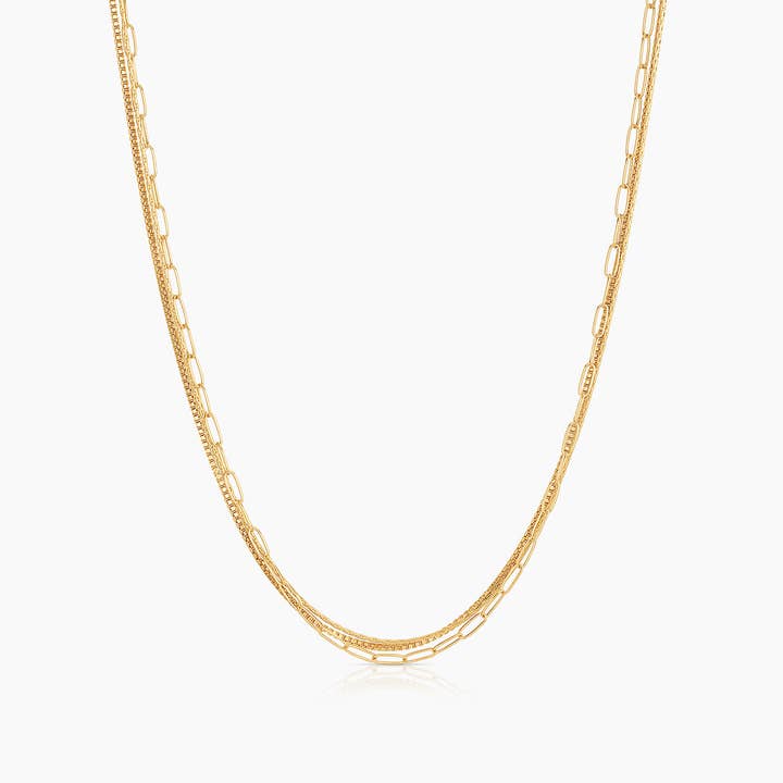 Rosalie Triple Strand Necklace for wholesale by THATCH
