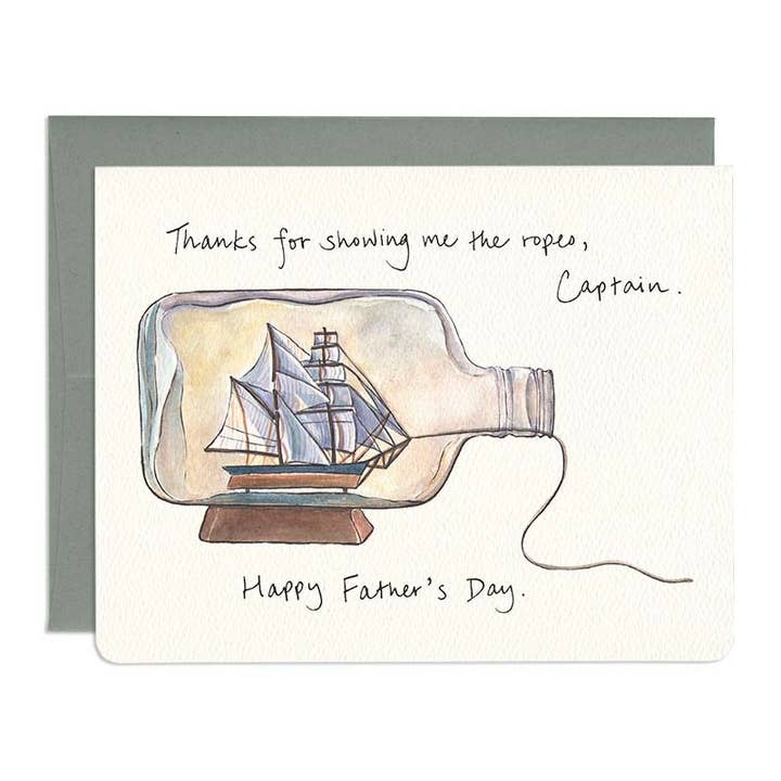 Captain Dad Card *SALE for wholesale by Gotamago