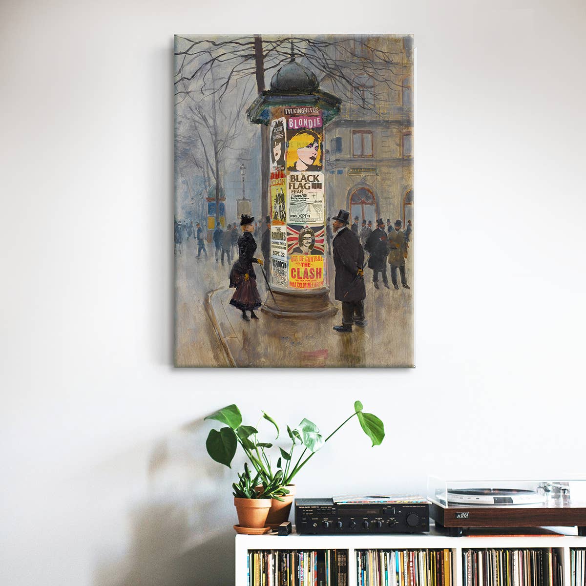 Dikhotomy – Großhandel Collagen – Leinwanddruck Punk-Konzerte2