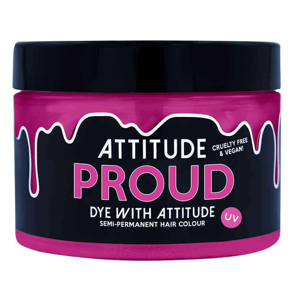 Attitude Hair Dye - Wholesale Haarverf - Proud UV Roze Haarverf - Veganistisch en dierproefvrij0
