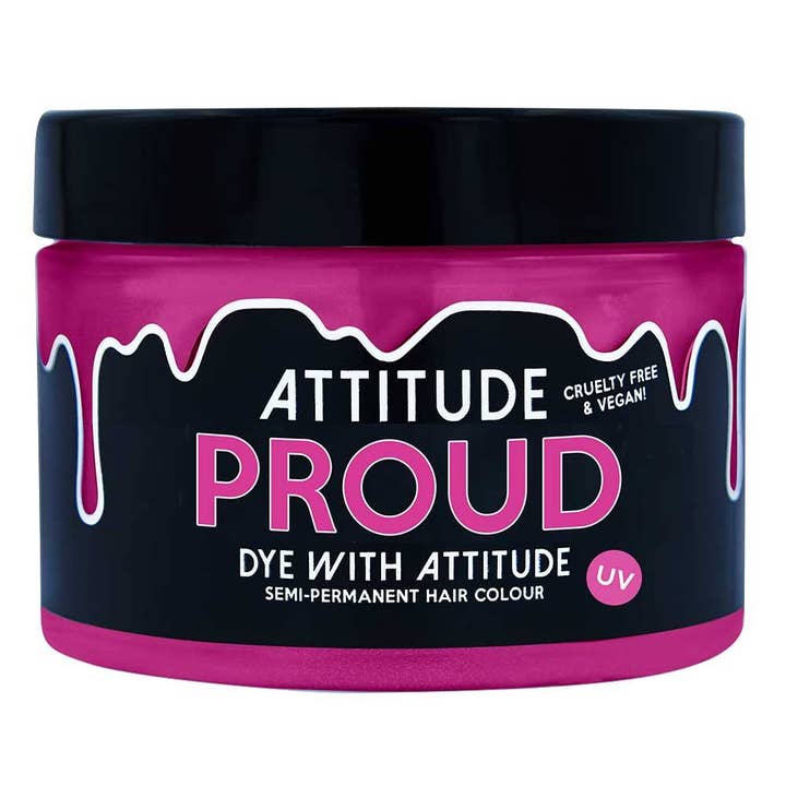 Attitude Hair Dye - Wholesale Haarverf - Proud UV Pink Haarverf - Veganistisch, dierproefvrij
