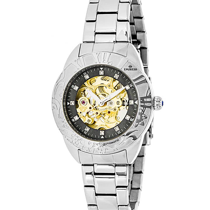 Empress - Wholesale Wrist Watch - Women's - Empress Godiva Automatic Mother-of-Pearl Bracelet Watch