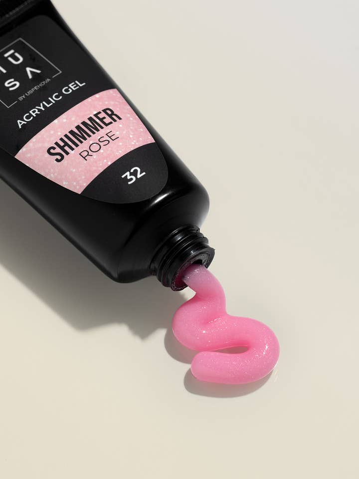 Acrylgel Glans Roos 32-35 ml voor wholesale door MUSA